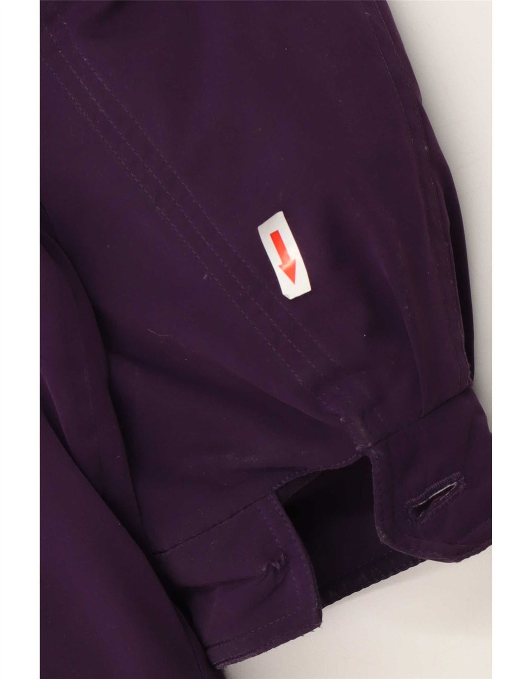 Vintage γυναικείο υπερμεγέθη παλτό EU 46 XL Purple Polyester