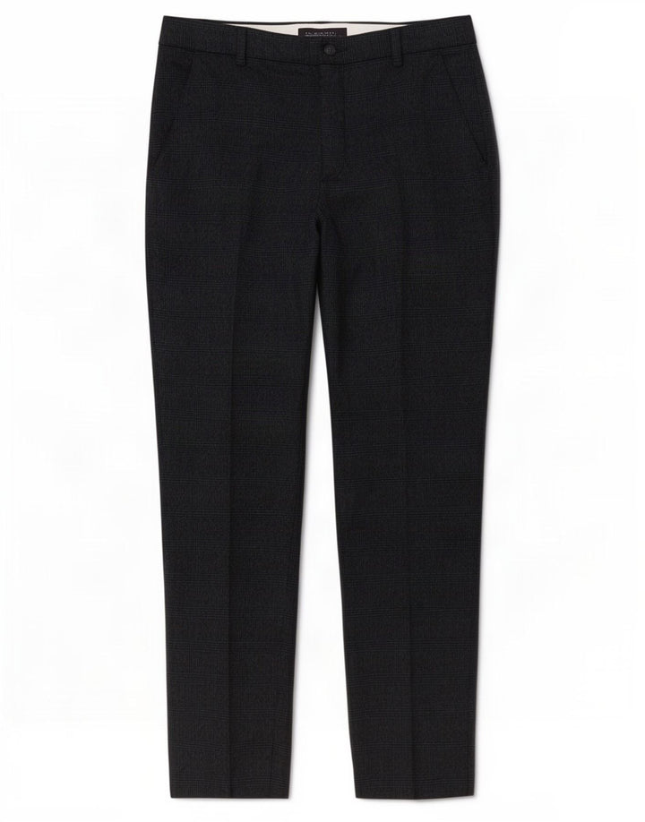 Marks & Spencer γυναικείο παντελόνι UK 12 Medium W32 L28 Navy Blue Check