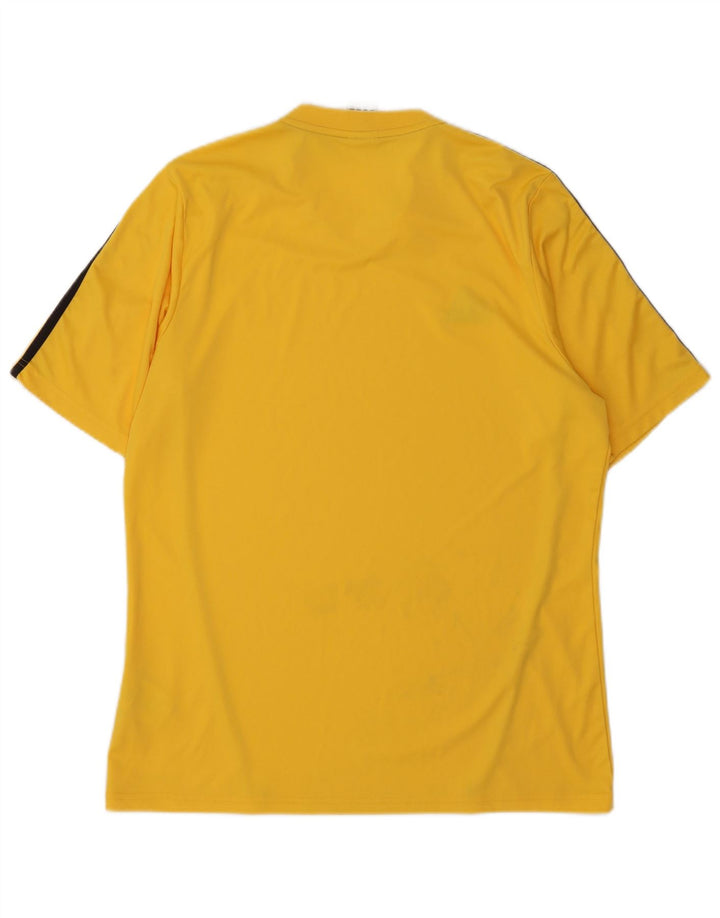 Ανδρικό T-Shirt Climalite Adidas Top Large Yellow Polyester