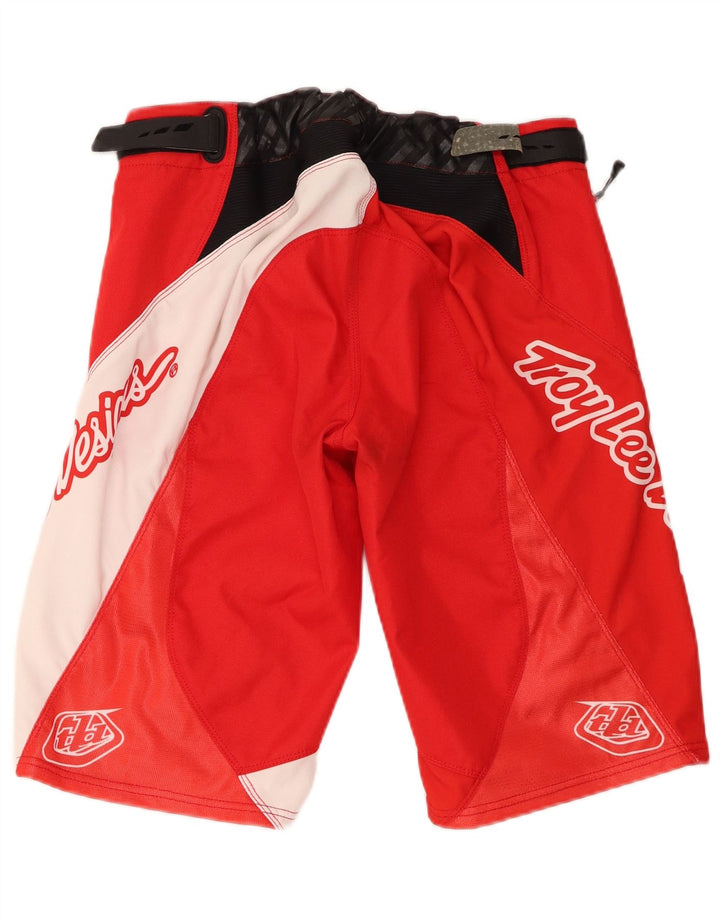 Ανδρικό γραφικό σορτς μοτοσικλέτας Troy Lee Designs Medium W32 Red Colourblock