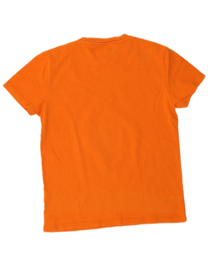 Ανδρικό T-Shirt Tommy Hilfiger Top Μικρό πορτοκαλί βαμβακερό