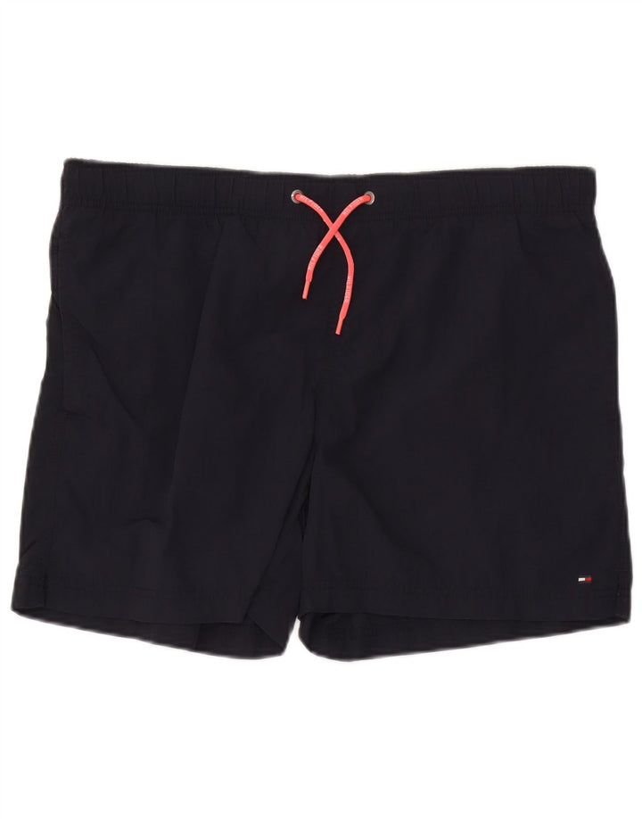 Ανδρικό σορτς κολύμβησης Tommy Hilfiger Medium Navy Blue Nylon