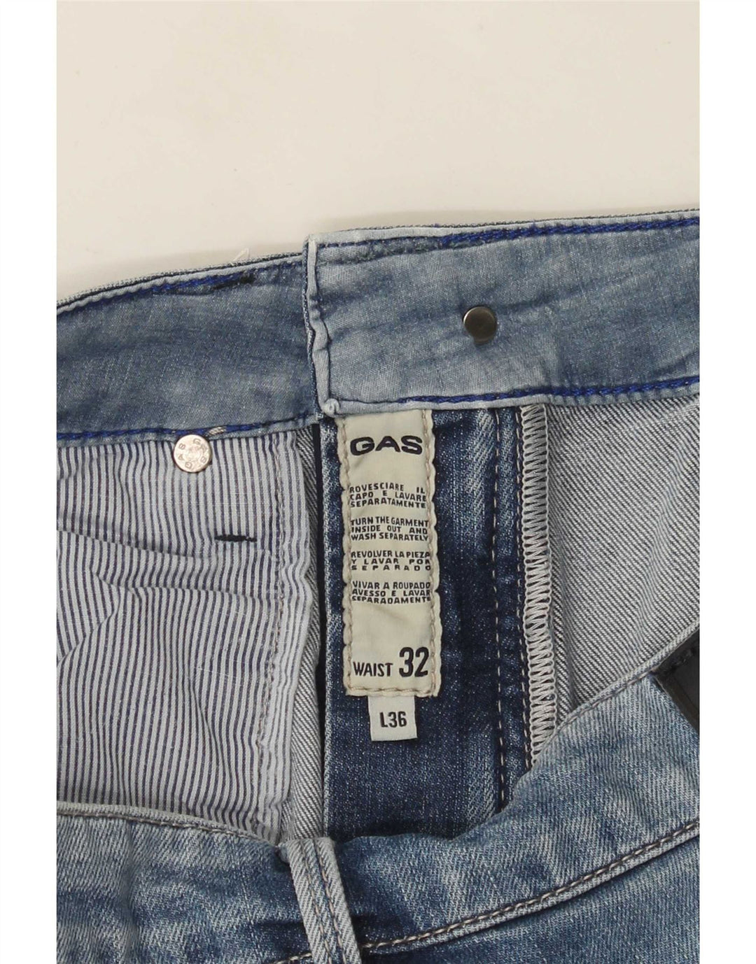 Ανδρικό τζιν ίσιο G-Star W32 L30 Μπλε