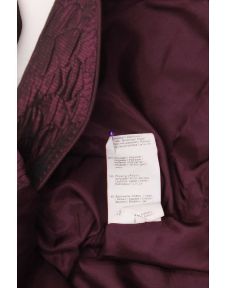 Gerry Weber Γυναικείο σακάκι 2 κουμπιών UK 12 Medium Purple Polyester