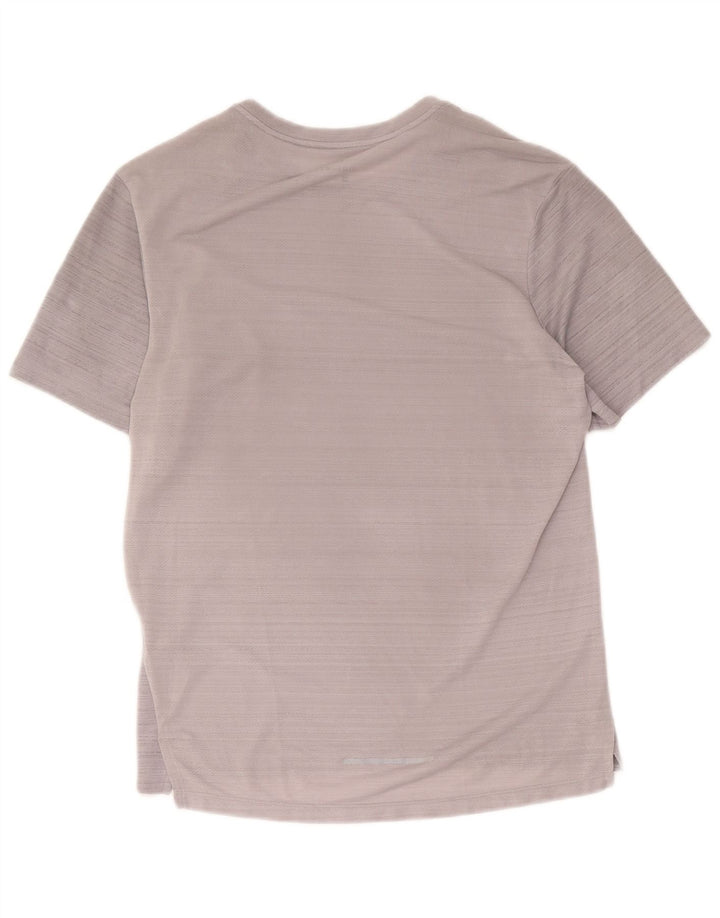 Ανδρικό μπλουζάκι Nike Dri Fit T-shirt με μικρό γκρι πολυεστέρα