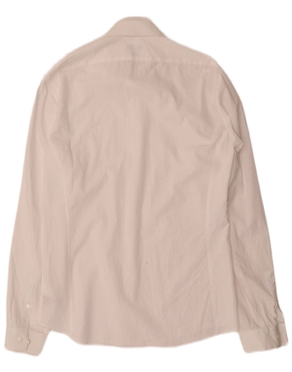 Calvin Klein Ανδρικό πουκάμισο Extra Slim Fit Μέγεθος 39 15 1/2 Μεσαίο λευκό βαμβακερό
