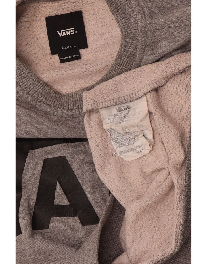Ανδρικό γραφικό φούτερ Vans Jumper XS Γκρι βαμβακερό