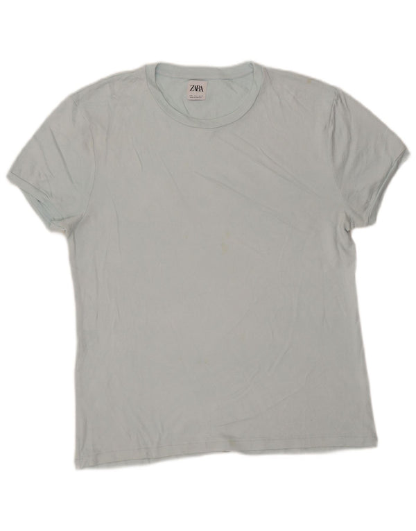 Ανδρικό T-Shirt Zara Top Large Blue