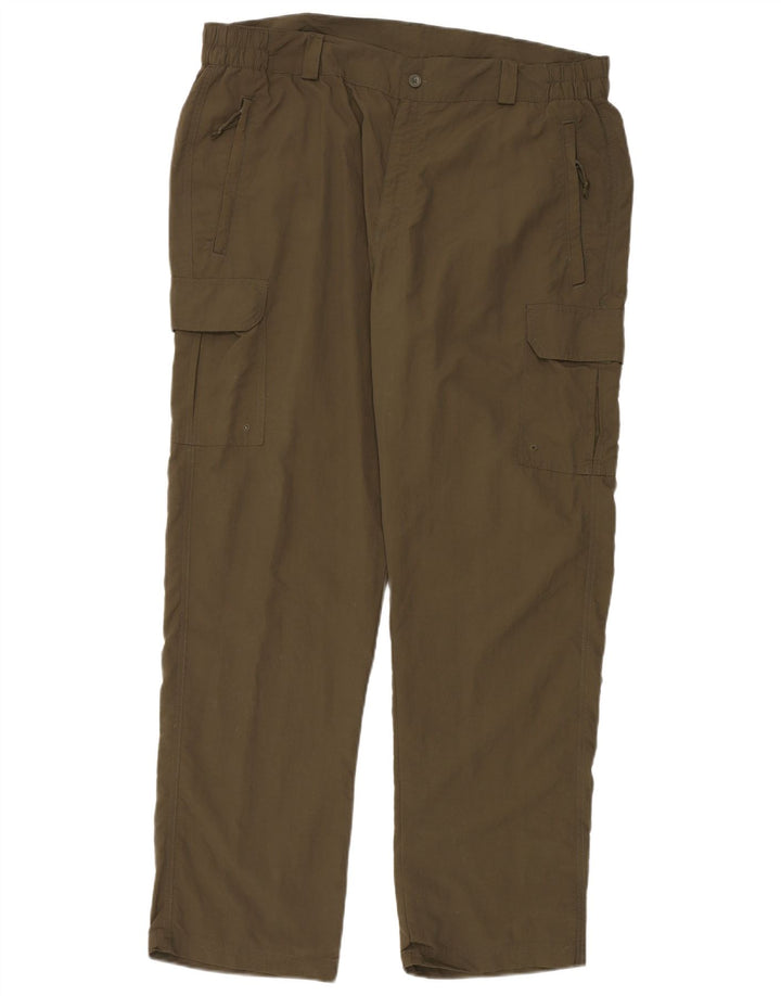 MOUNTAIN WAREHOUSE Ανδρικό ίσιο παντελόνι Cargo W38 L32 Khaki Nylon