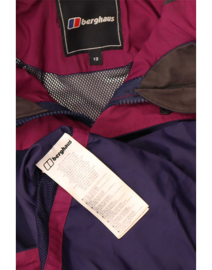 Berghaus Γυναικείο μπουφάν βροχής με κουκούλα UK 12 Medium Navy Blue Polyester