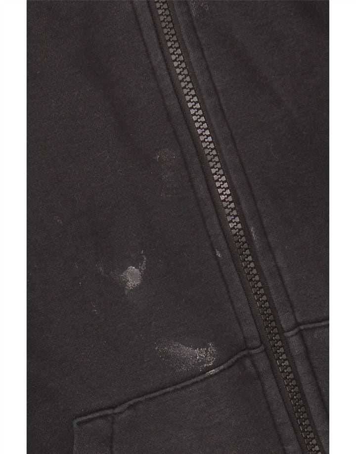 Γυναικείο πουλόβερ NIKE με φερμουάρ UK 6 XS μαύρο βαμβακερό