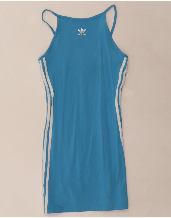 Γυναικείο φόρεμα τένις Adidas UK 6 XS μπλε βαμβακερό