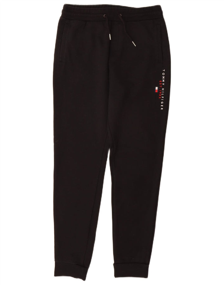 TOMMY HILFIGER Γυναικεία αθλητική φόρμα Παντελόνι Joggers UK 14 Large Black