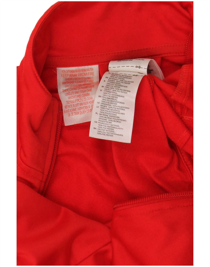 Ανδρική φόρμα ADIDAS Top Jacket Small Red Colourblock Polyester