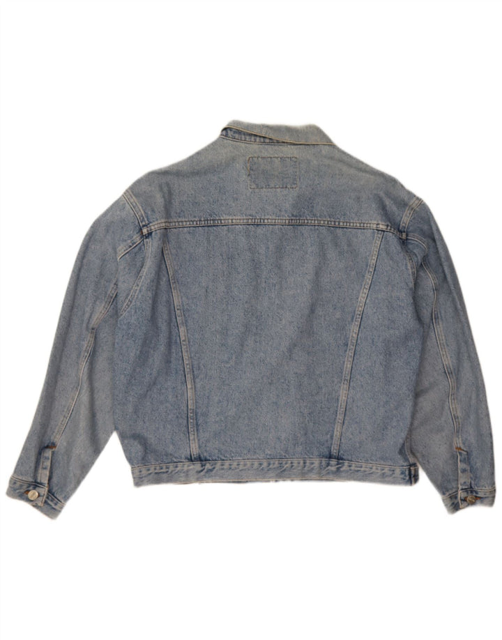 Outsider Ανδρικό Τζιν Μπουφάν UK 40 Μεγάλο Μπλε Βαμβακερό