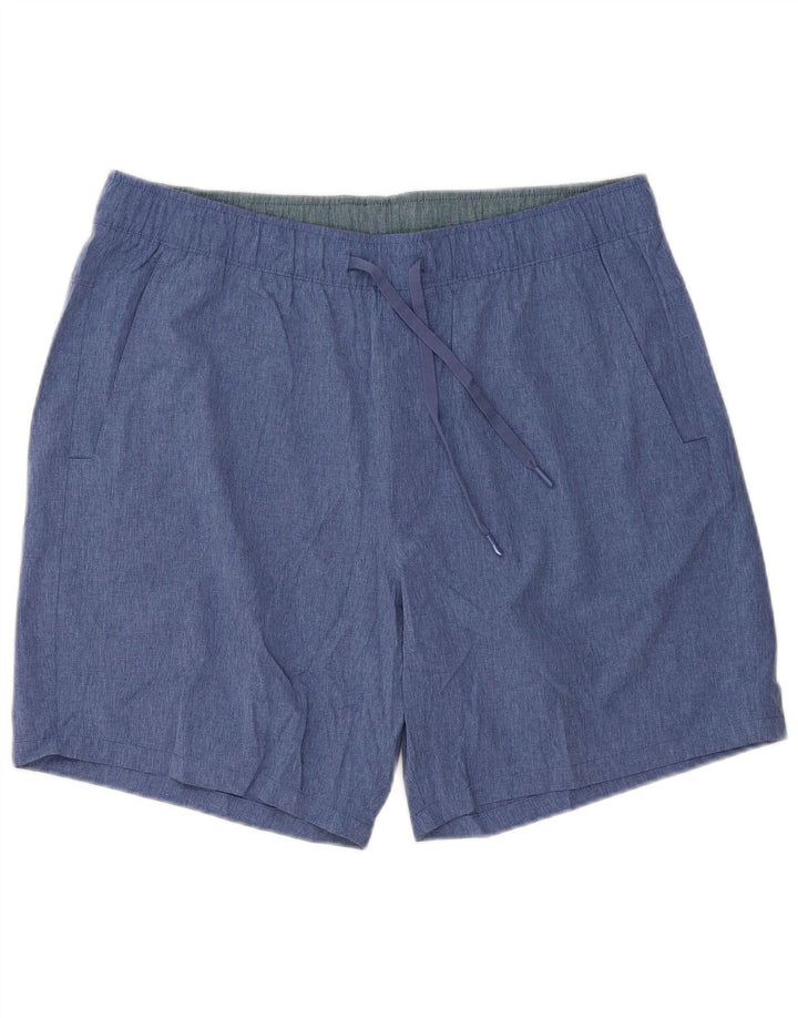 EDDIE BAUER Ανδρικό σορτς casual XL W38 μπλε πολυεστέρα