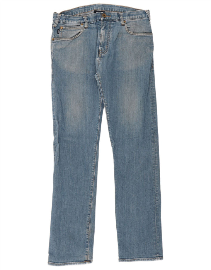Armani Ανδρικό τζιν ίσιο W34 L32 Μπλε βαμβακερό