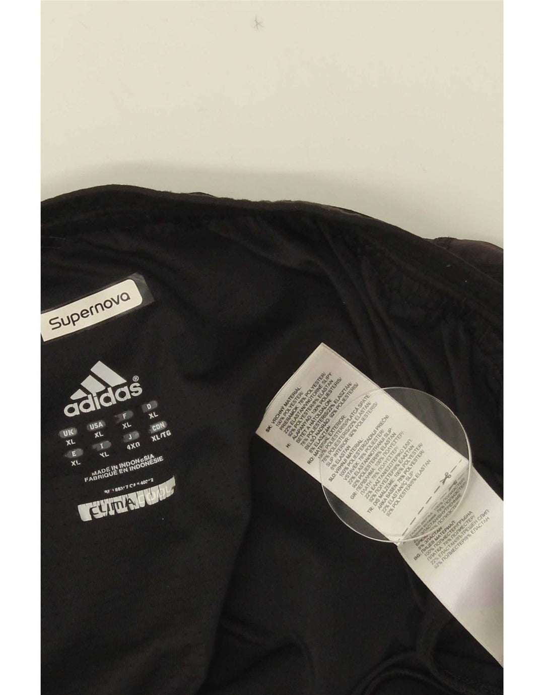 Ανδρικό αθλητικό σορτς Adidas Climacool XL Μαύρο Colourblock Πολυεστέρας
