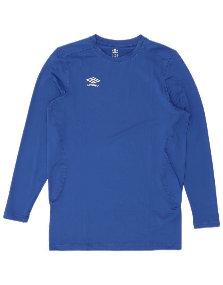 Ανδρικό τοπ UMBRO Μακρυμάνικο XL Μπλε Πολυεστέρας
