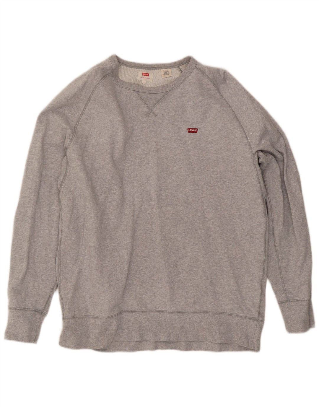 Ανδρικό φούτερ Levi's Jumper με μεγάλο γκρι βαμβάκι