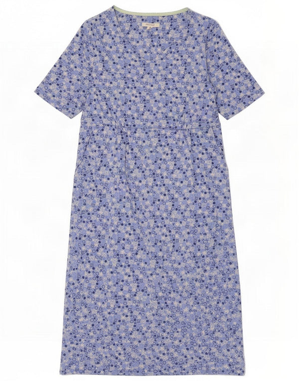 White Stuff Γυναικείο Maxi Φόρεμα UK 10 Small Blue Floral