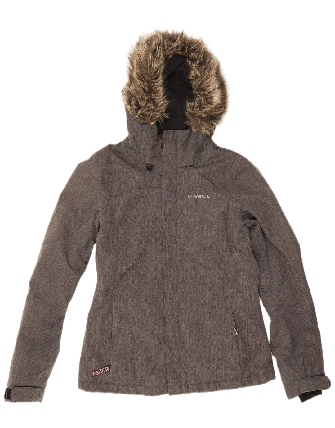 Ανδρικό μπουφάν με κουκούλα O'Neill UK 10 Small Grey Polyester