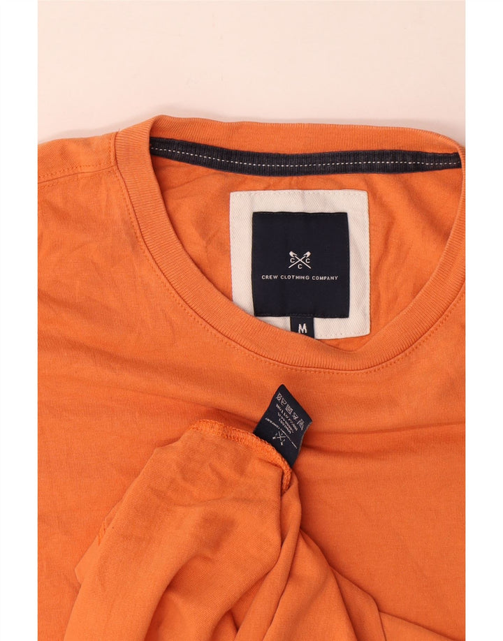 Ανδρικό T-Shirt Crew Clothing Top Μεσαίο πορτοκαλί βαμβακερό