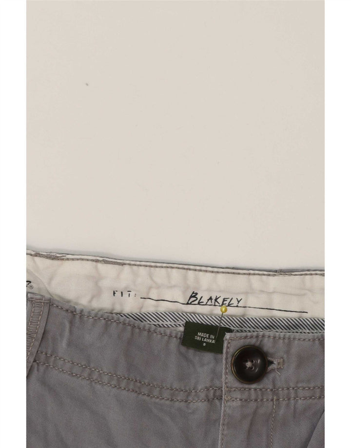 Γυναικείο σορτς Chino Eddie Bauer US 8 Medium W30 Γκρι βαμβακερό