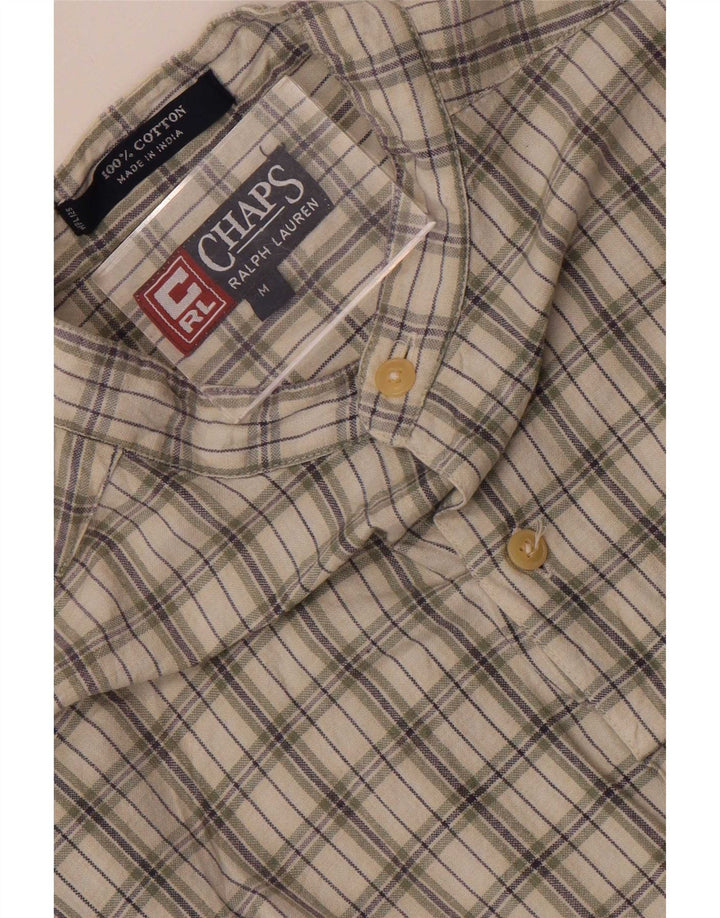 Chaps Ralph Lauren Ανδρικό πουκάμισο μεσαίο χακί βαμβακερό