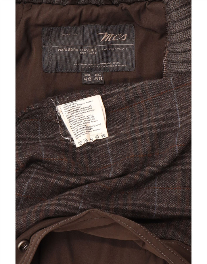 Ανδρικό πανωφόρι Marlboro Classics EU 56 3XL καφέ πολυεστέρας