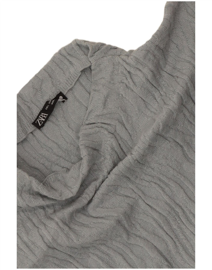 Zara Γυναικεία Μπλούζα Τοπ UK 14 Large Blue