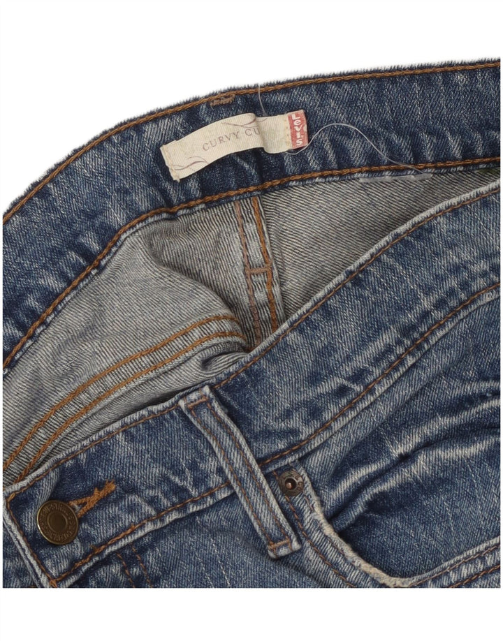 Γυναικείο τζιν Levi's Curvy Straight W34 L31 Blue