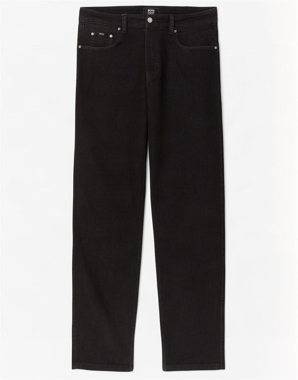 Ανδρικό ίσιο casual παντελόνι Hugo Boss W32 L30 Μαύρο