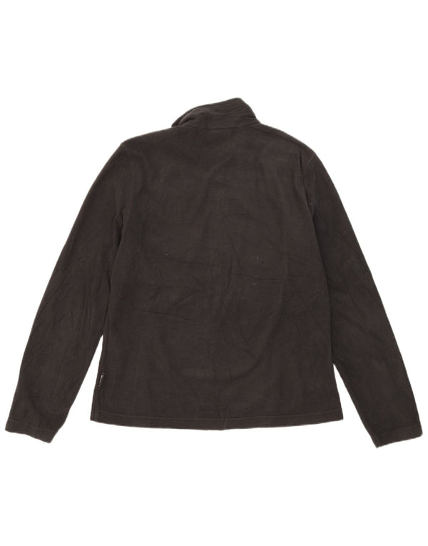 Jack Wolfskin Γυναικείο Fleece Jacket UK 14/16 μεγάλο μαύρο πολυεστέρα