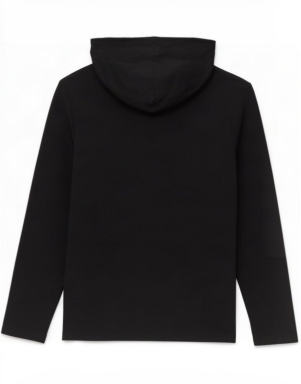 Lee Mens Hooded Top Long Sleeve Large Black Cotton
