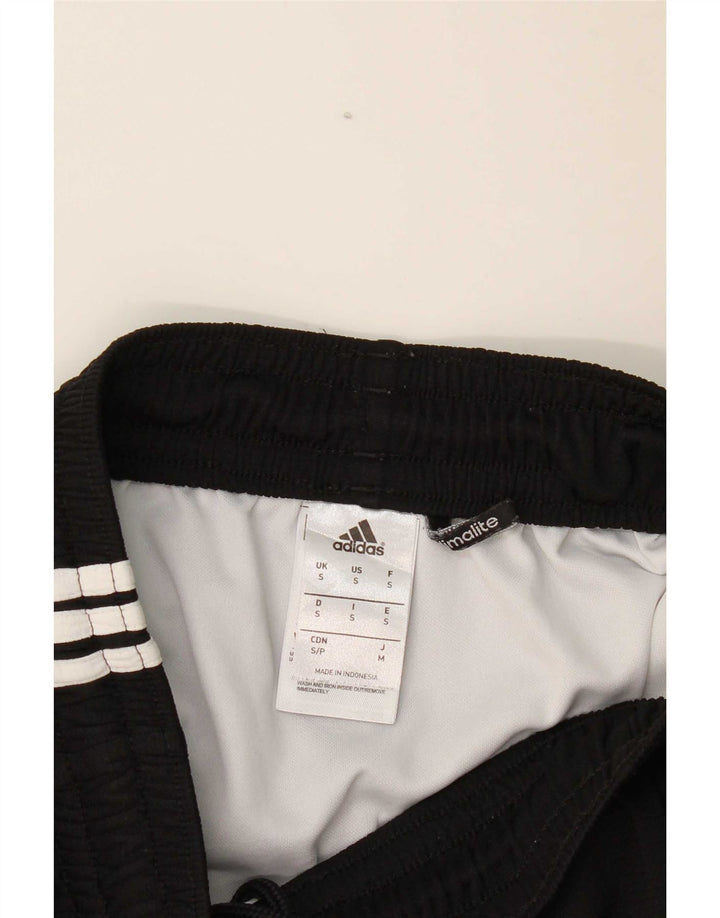 Ανδρικό αθλητικό σορτς Adidas Climalite από μικρό μαύρο πολυεστέρα