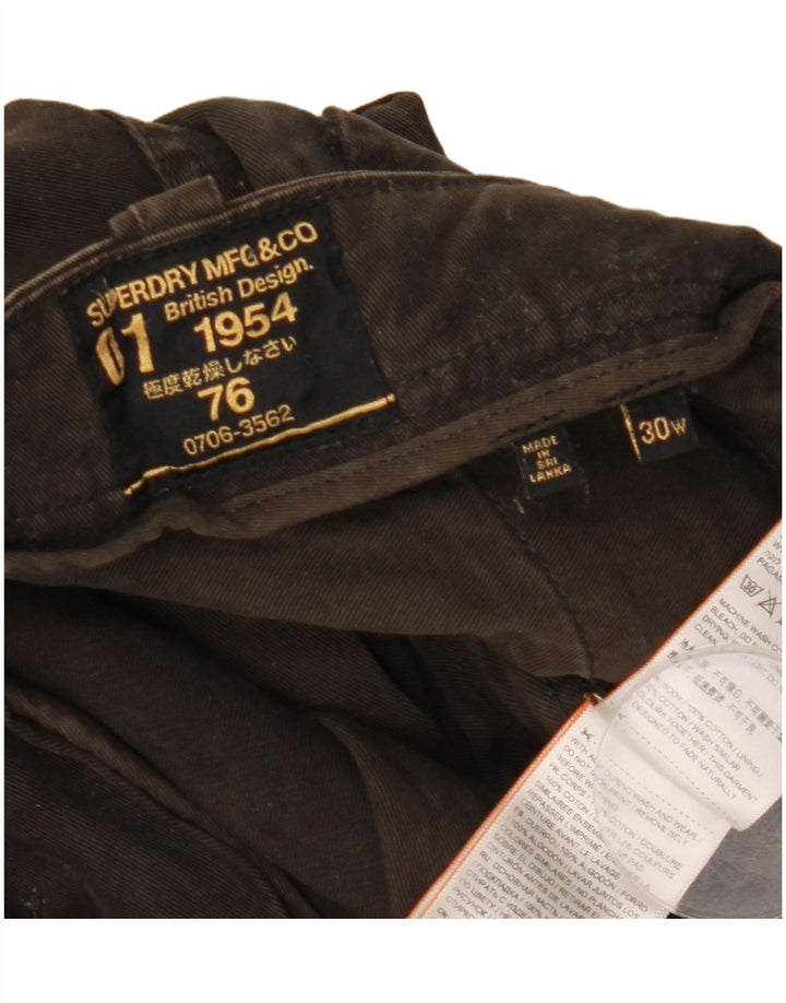 Ανδρικό σορτς Cargo Superdry W30 Βαμβακερό μεσαίο καφέ