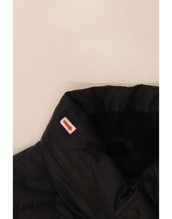 Superdry Ανδρικό μπουφάν με επένδυση UK 38 Μεσαίου Μαύρου Πολυεστέρα