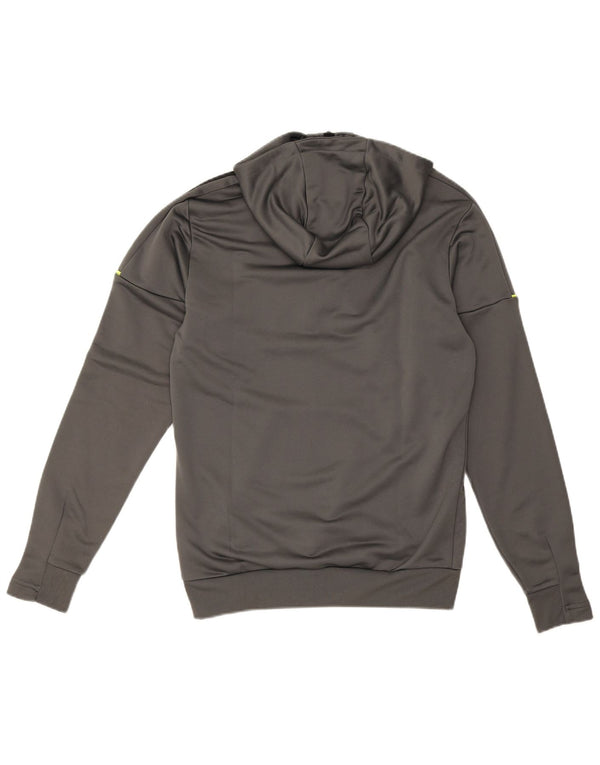 Adidas Ανδρικό Aeroready με φερμουάρ με κουκούλα XS Grey Polyester