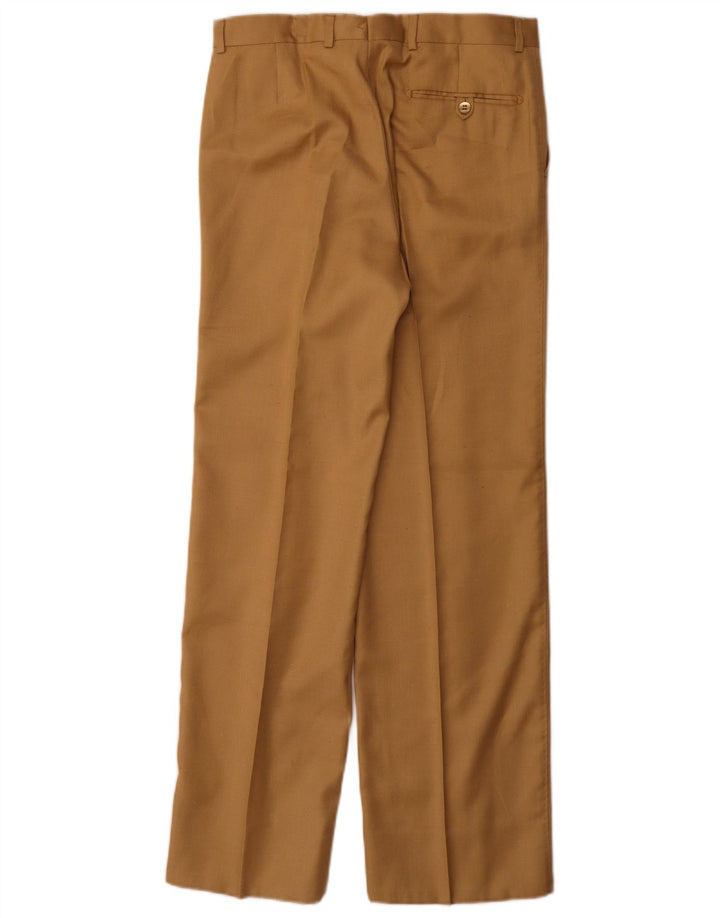 Vintage Ανδρικό ίσιο παντελόνι IT 48 Medium W30 L32 Beige