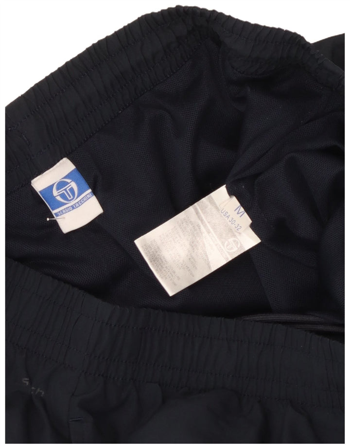 Ανδρική αθλητική φόρμα Sergio Tacchini Παντελόνι μεσαίου μπλε ναυτικού πολυεστέρα