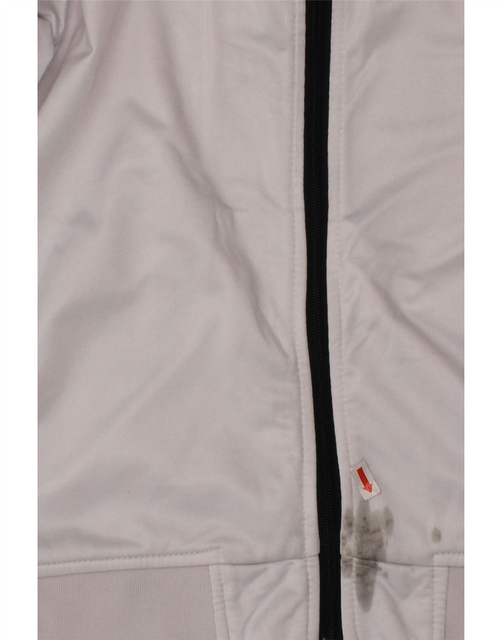 KAPPA Boys Graphic αθλητική φόρμα Top Jacket 13-14 Years White Colourblock
