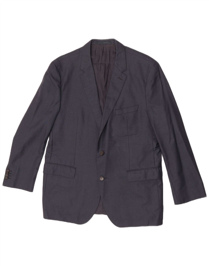 Ανδρικό μπουφάν μπλέιζερ Hugo Boss EU 54 2XL Navy Blue Wool