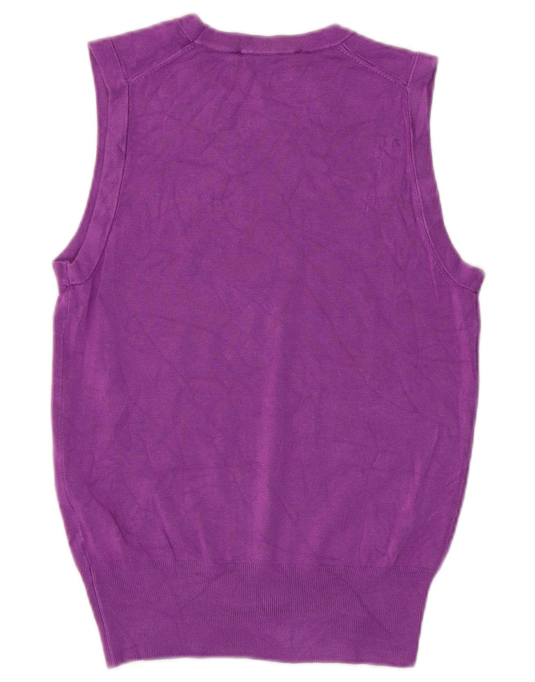 Zara Γυναικείο Γιλέκο Tank Top UK 10 Small Purple Viscose