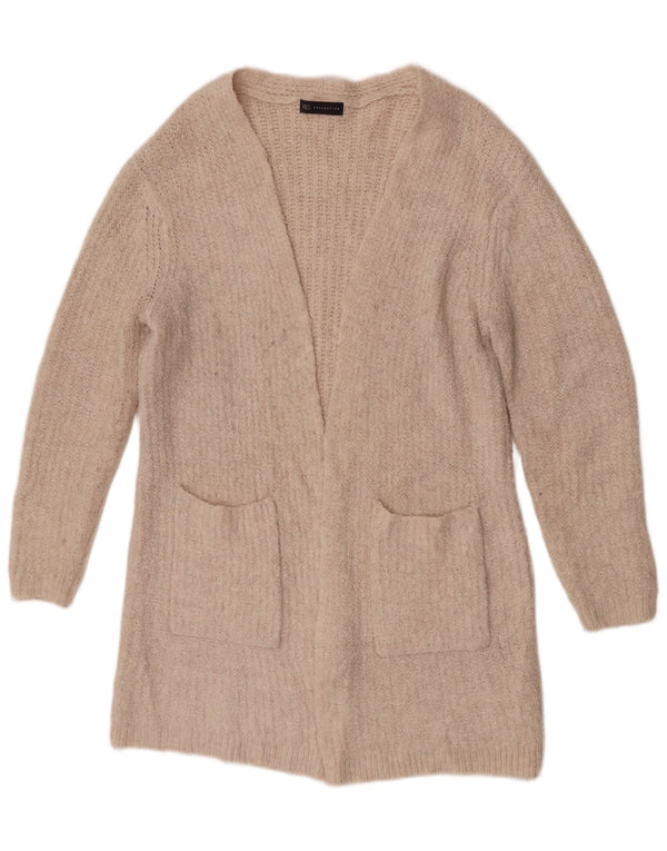 Marks & Spencer Γυναικείο πουλόβερ Longline Cardigan UK 12 Medium Off White