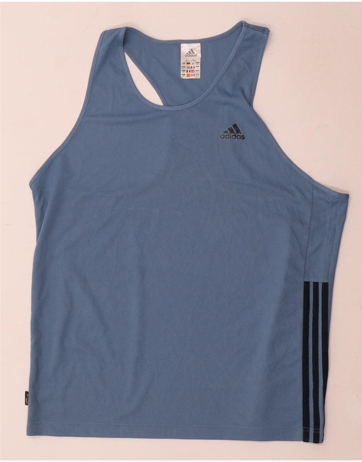 Ανδρικό γιλέκο Adidas XL Μπλε πολυεστέρας