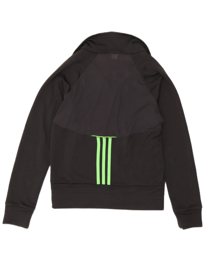 Adidas Γυναικεία φόρμα Climacool Top Jacket UK 12 Medium Black Colourblock