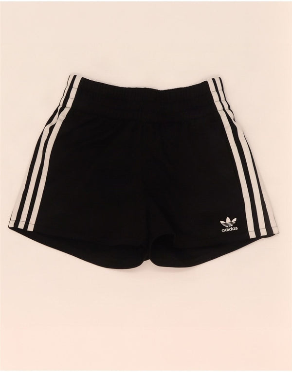 Γυναικείο αθλητικό σορτς Adidas UK 6 XS μαύρο πολυεστέρα