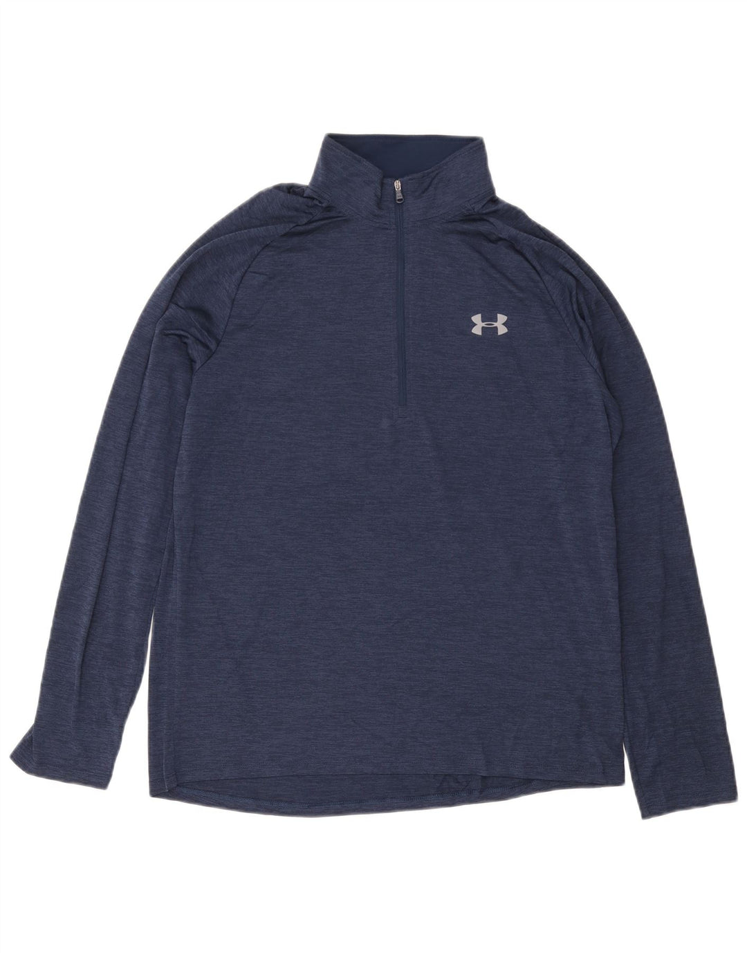 Ανδρικό Under Armour Loose Εφαρμογή με φερμουάρ με λαιμόκοψη Μακρυμάνικο μεγάλο μπλε