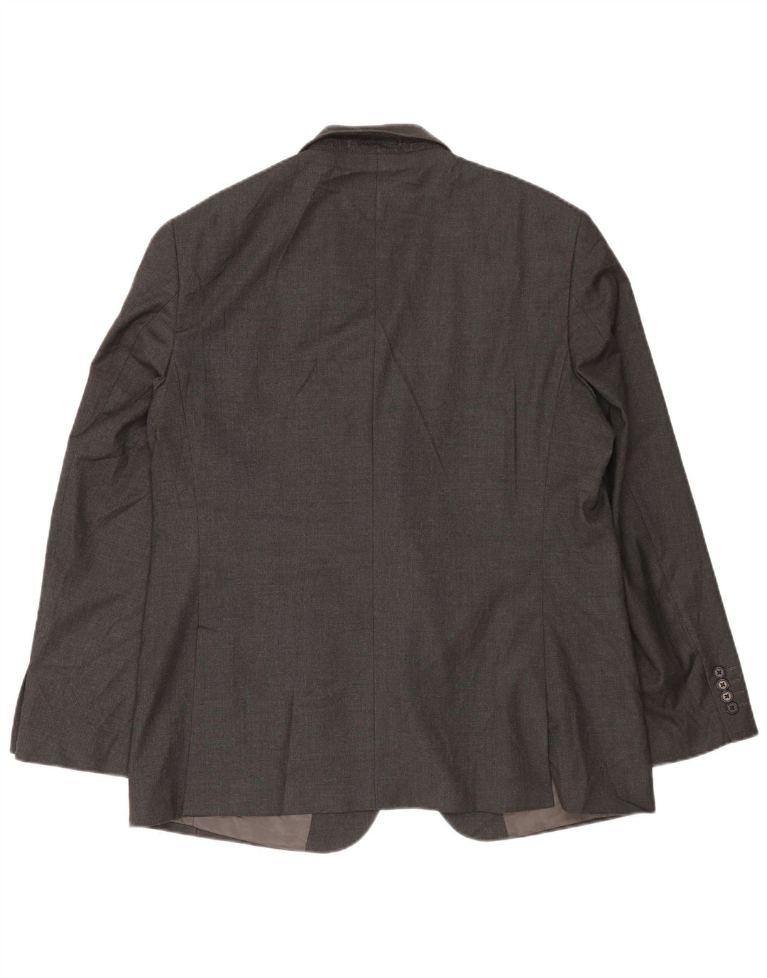 MARKS & SPENCER Ανδρικό μπουφάν σακάκι με 2 κουμπιά UK 44 XL Γκρι πολυεστέρας